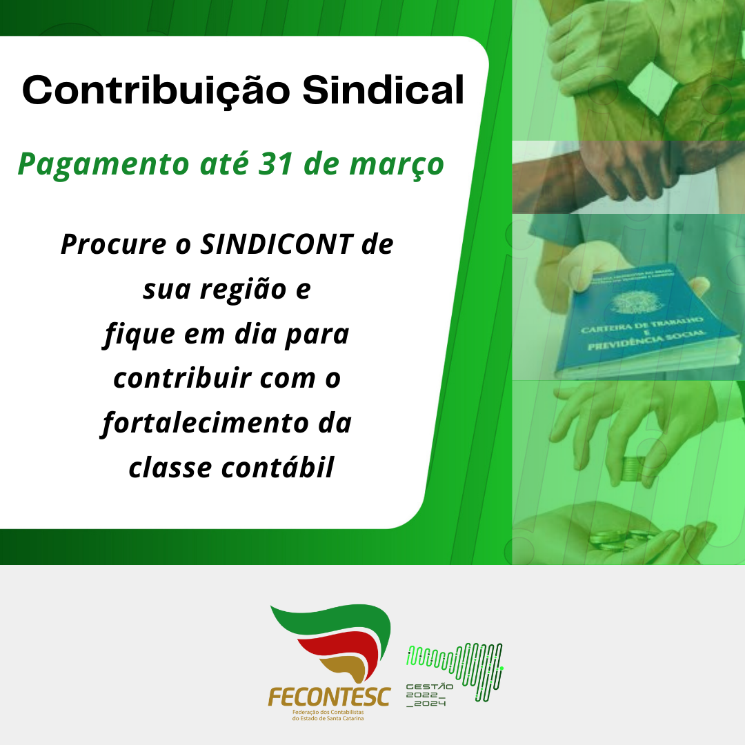 contribuição sindical