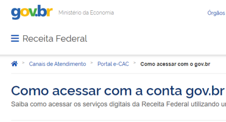 receita federal amplia acesso