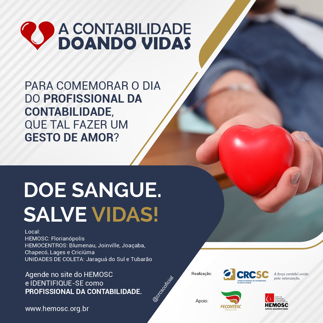 CRCSC Contabilidade Doando Vidas