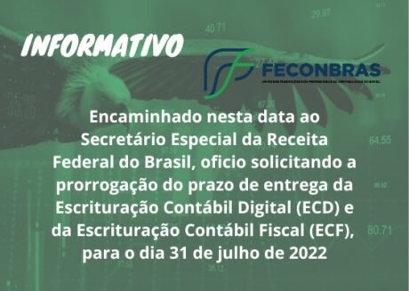 prorrogação do prazo de entrega de ECD e ECF