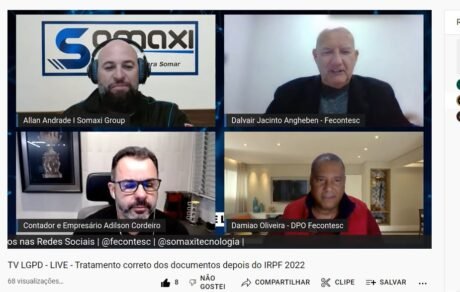 LGPD live documentos IRPF
