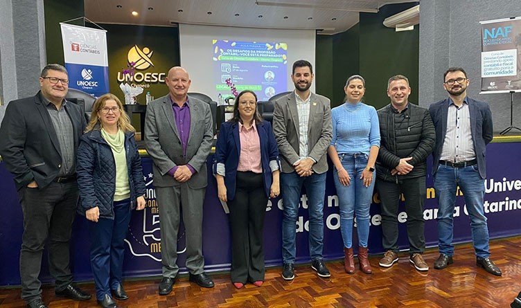 Ciências Contábeis Unoesc, Fecontesc, Sindicont Chapecó