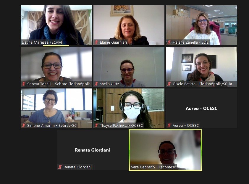 reunião Alesc certificação